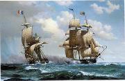 unknow artist Seascape, boats, ships and warships. 104 USA oil painting artist